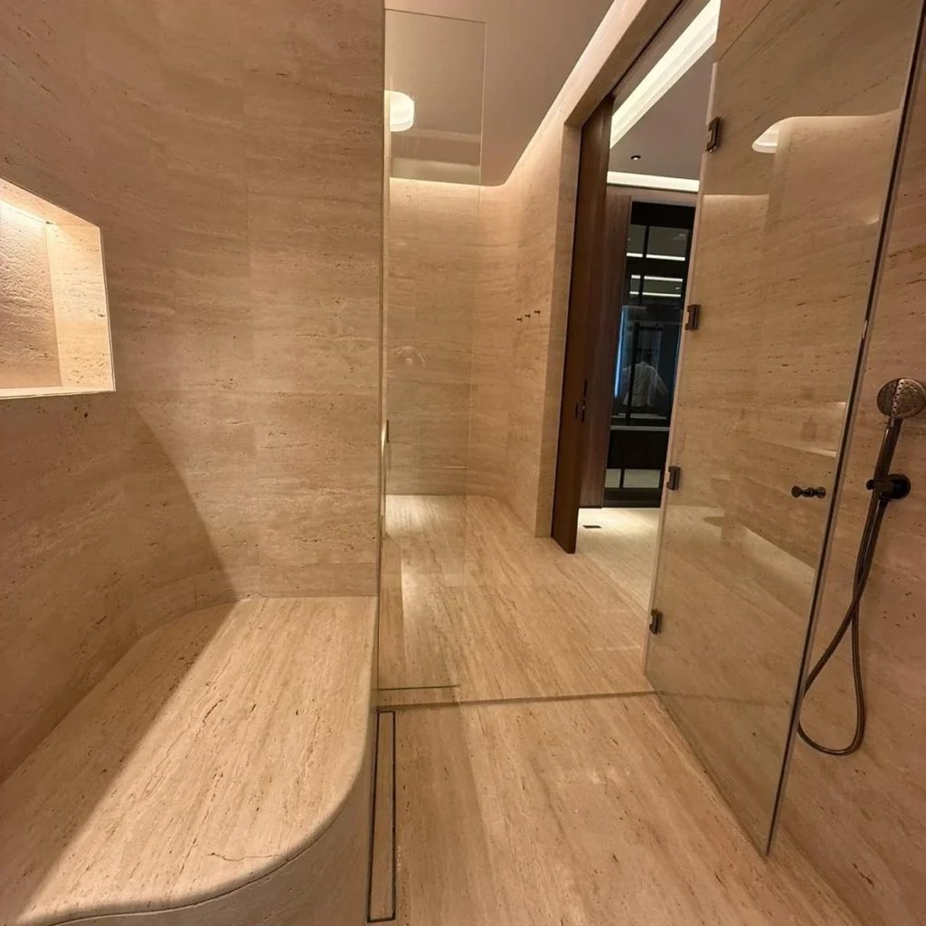Private Villa – LIGHT TRAVERTINE