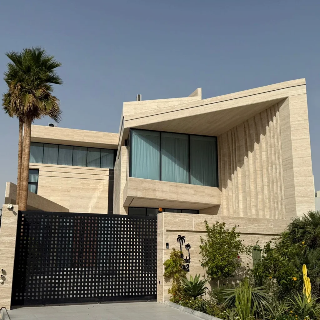 Turkish Travertine Residence