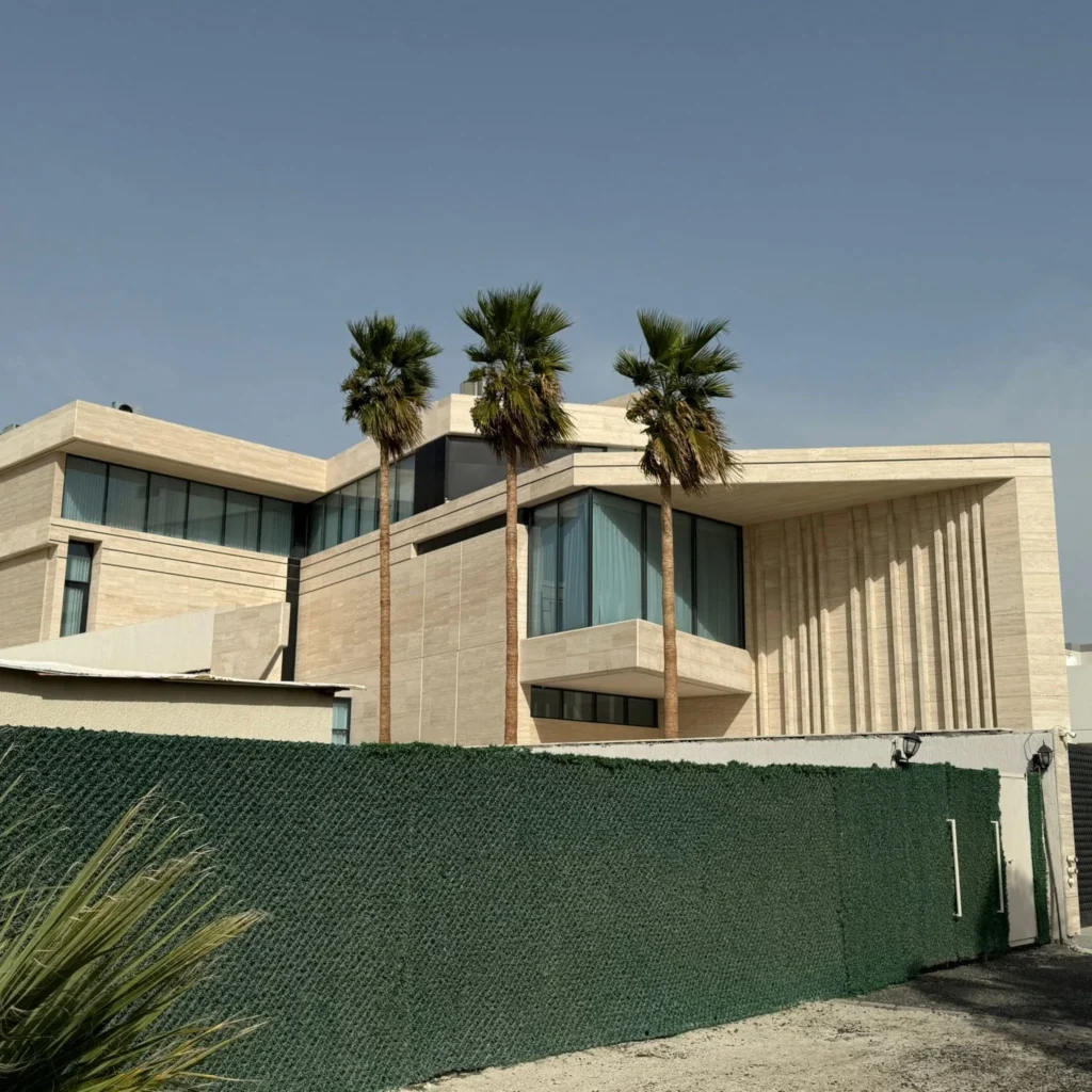 Turkish Travertine Residence