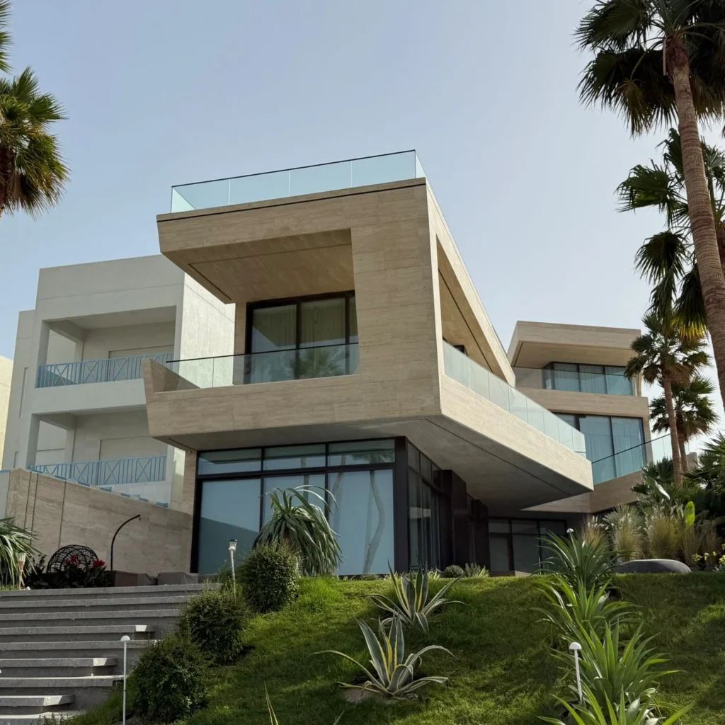 Turkish Travertine Residence
