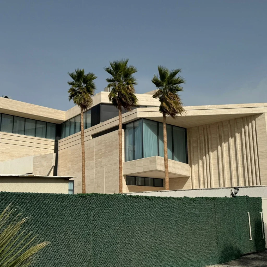 Turkish Travertine Residence
